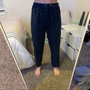 Plaid Trousers